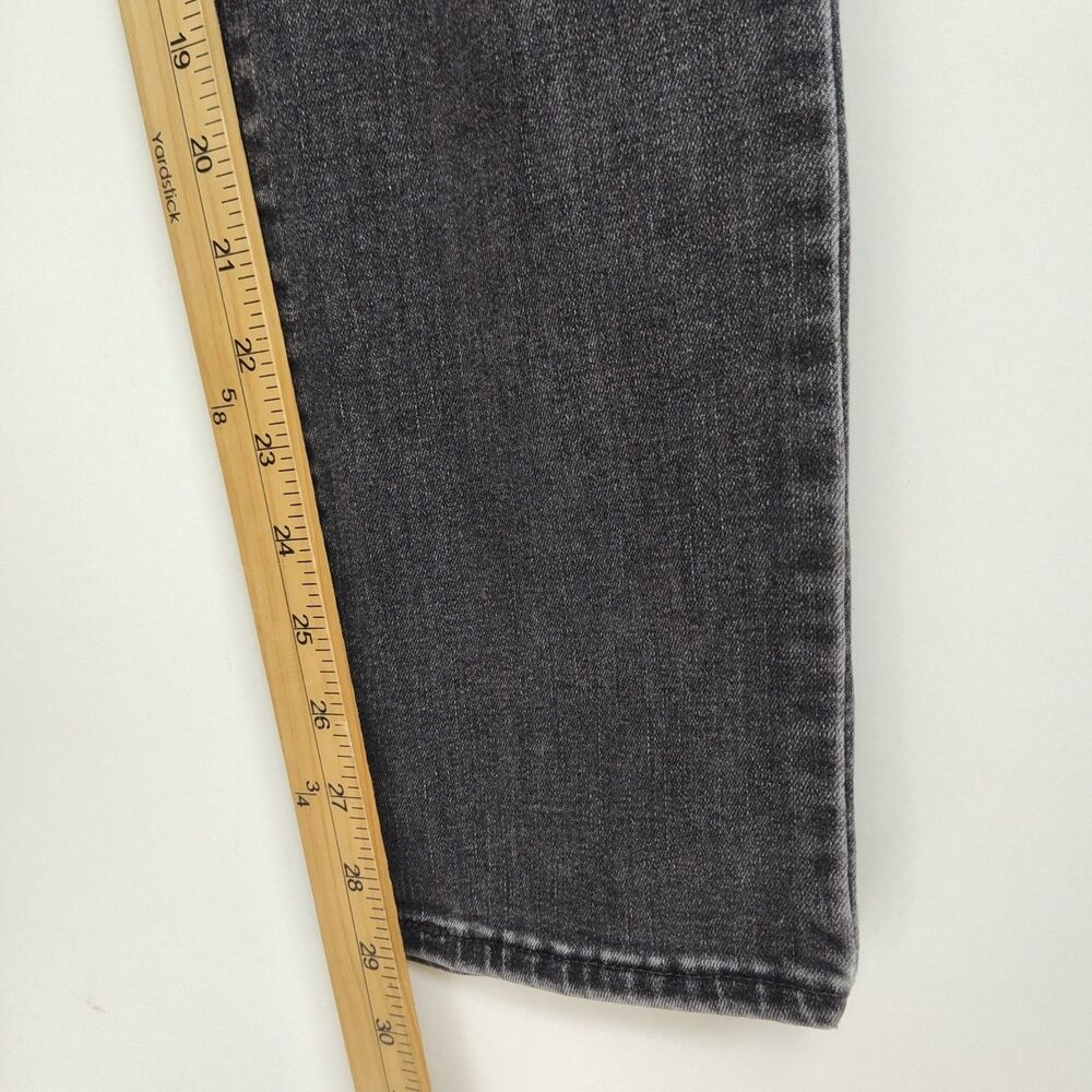 Levi's Classic Mid Rise Skinny Jeans Women's Size 12 Black - Picture 5 of 9
